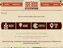 Tablet Screenshot of brewhahasupply.com